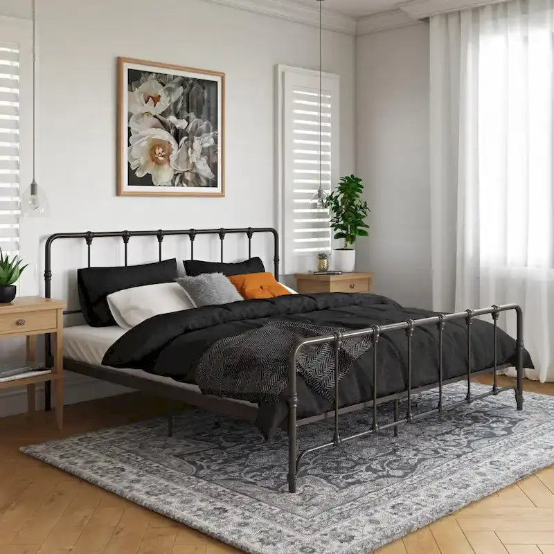 Farmhouse Metal Bed