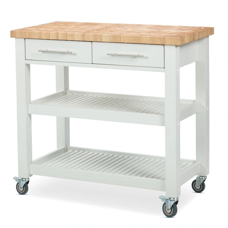 Poste de travail de chef professionnel entièrement en bois naturel