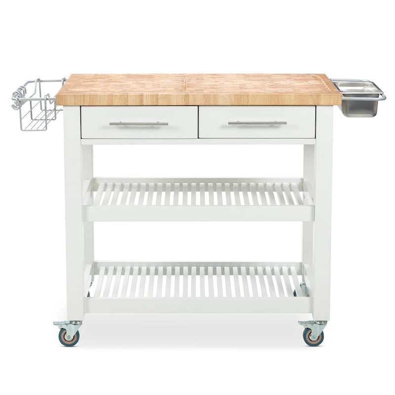 Poste de travail de chef professionnel entièrement en bois naturel