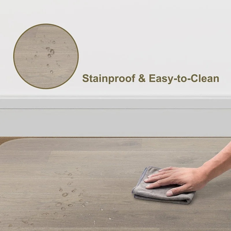 Tapis de protection transparent mat pour chaise de bureau à domicile
