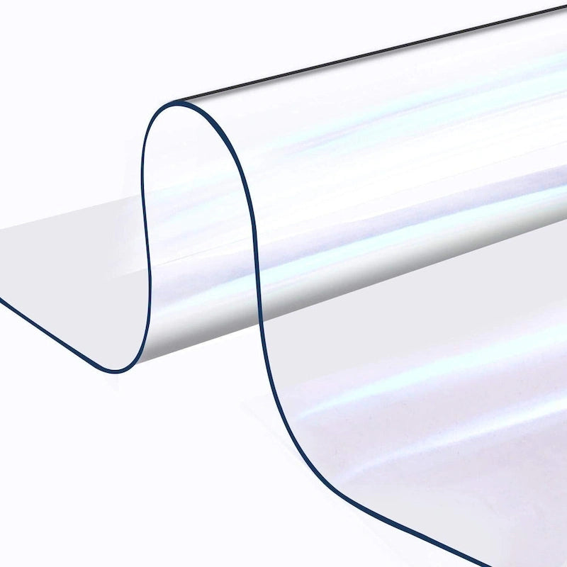 Tapis de protection transparent mat pour chaise de bureau à domicile