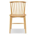 Dining Chair Spindled Bark with Solid Wood Frame