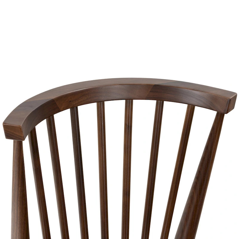 Dining Chair Spindled Bark with Solid Wood Frame