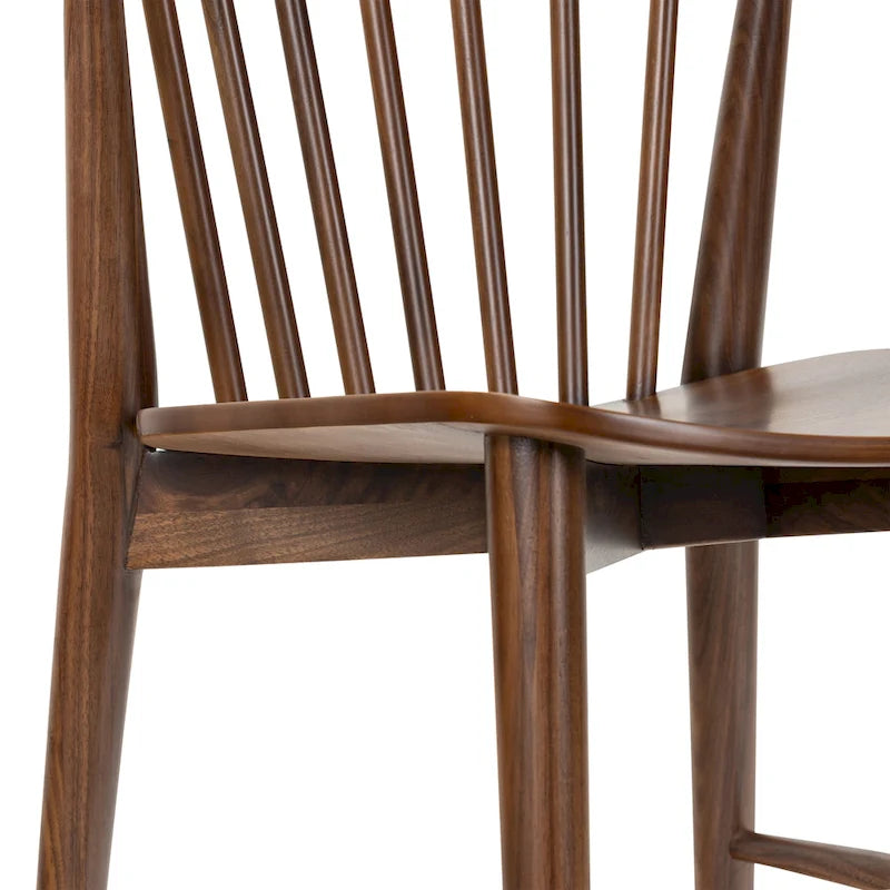 Dining Chair Spindled Bark with Solid Wood Frame