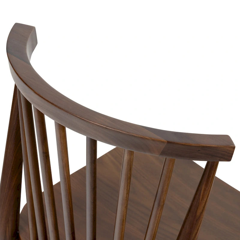 Dining Chair Spindled Bark with Solid Wood Frame