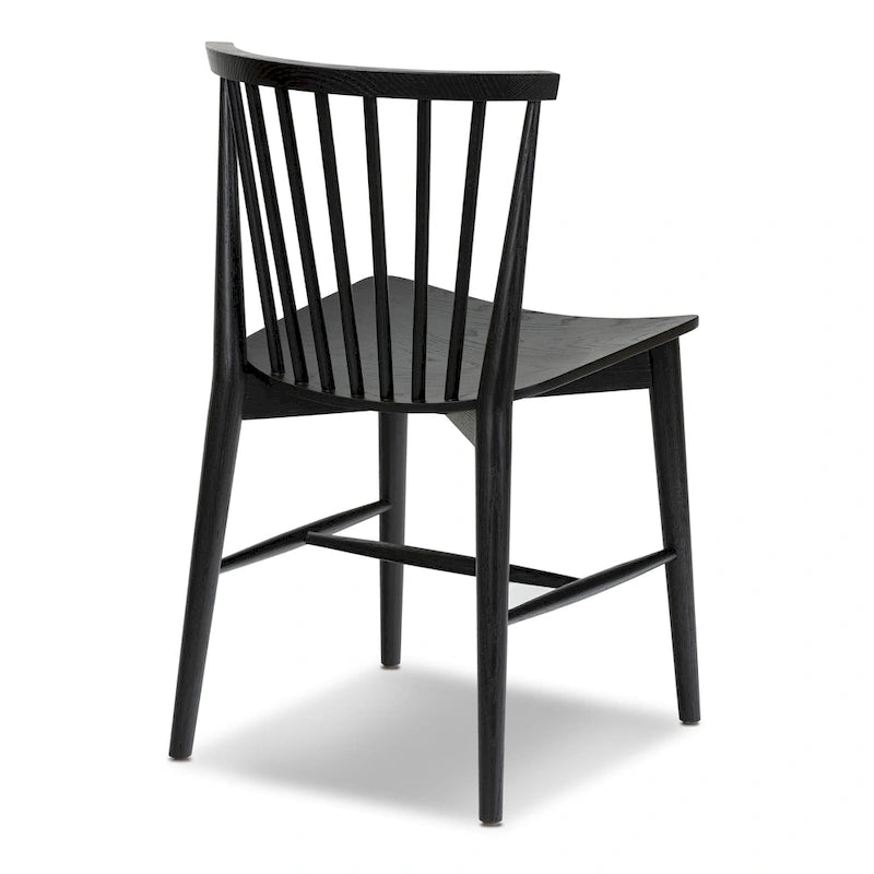 Dining Chair Spindled Bark with Solid Wood Frame