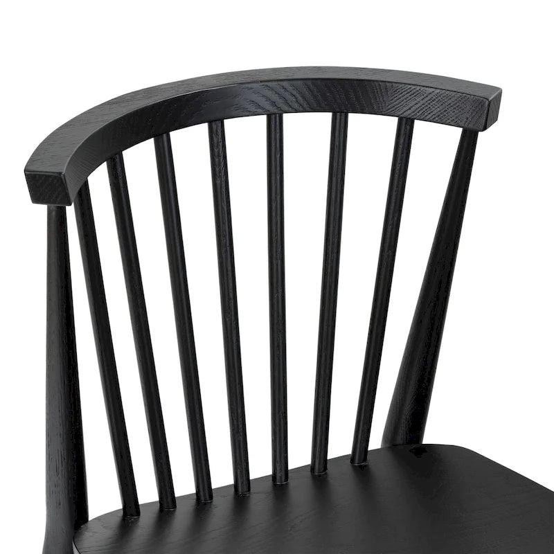 Dining Chair Spindled Bark with Solid Wood Frame